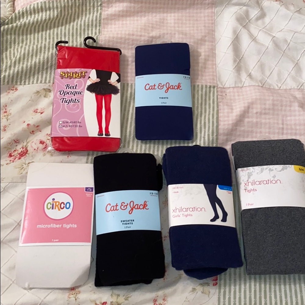 Six Pairs Of Tights